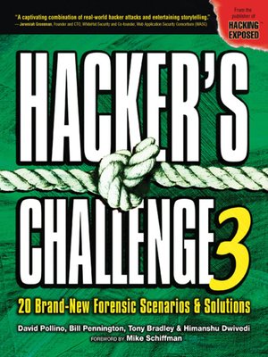 cover image of Hacker's Challenge 3